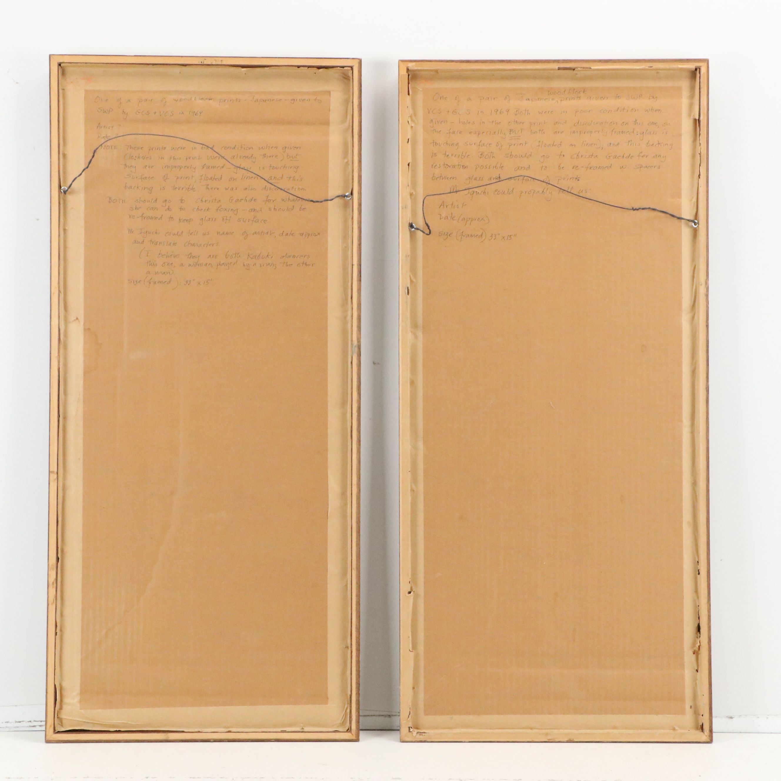 Japanese Woodblock After Keisai Eisen of Geisha and Other Woodblock, C. 1830s