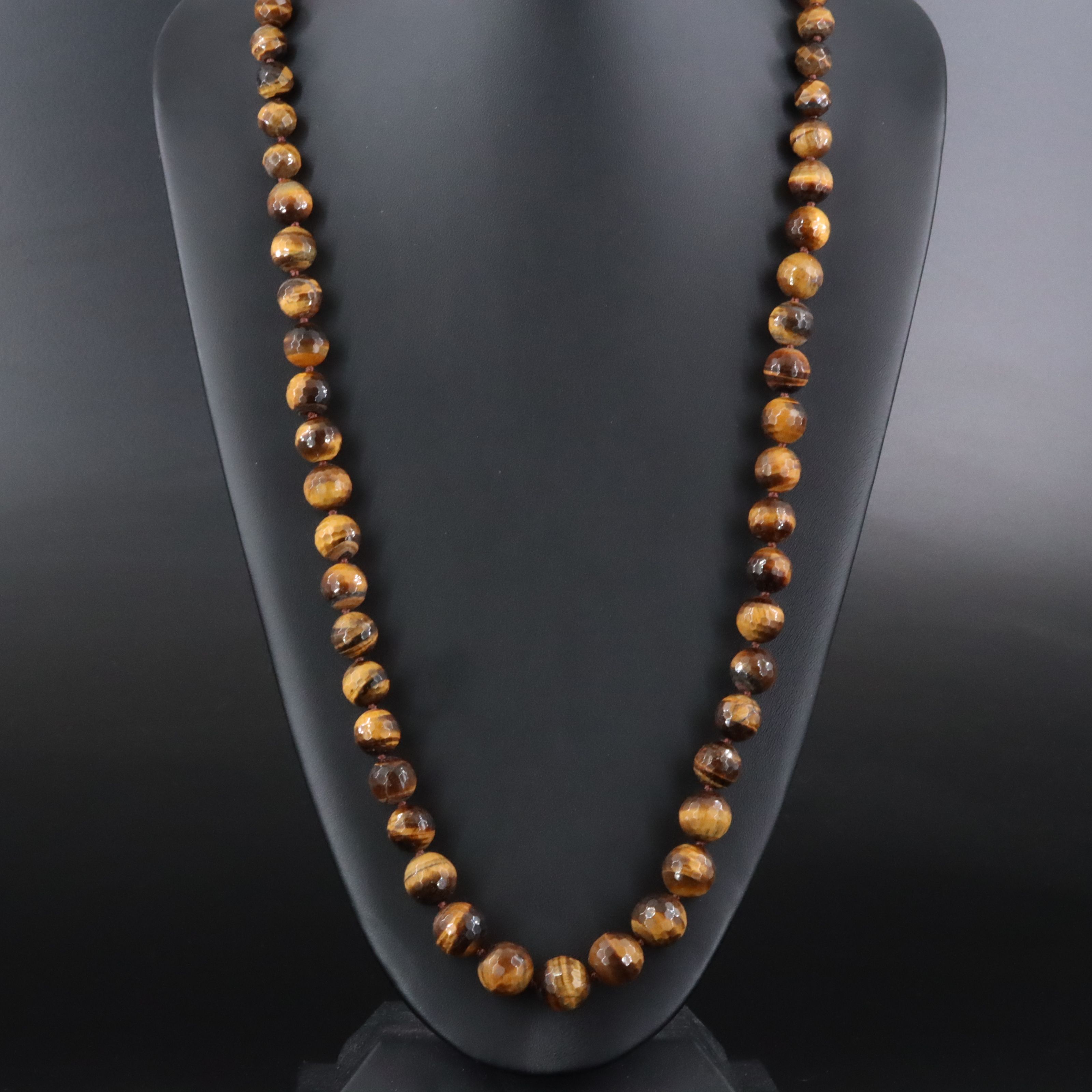 J. Jill Graduated Tiger's Eye Necklace