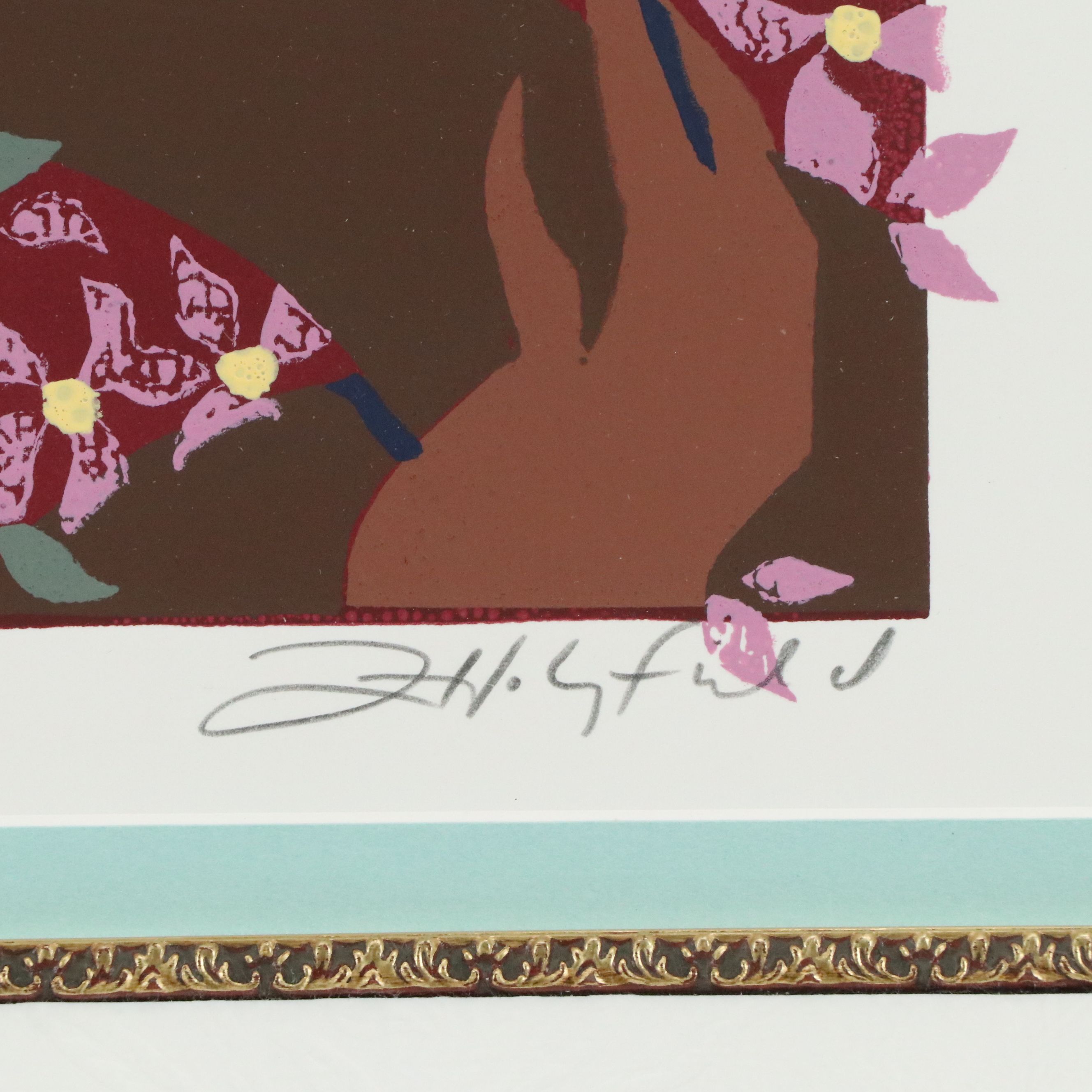 John Holyfield Serigraph "Sweet Thang," 21st Century