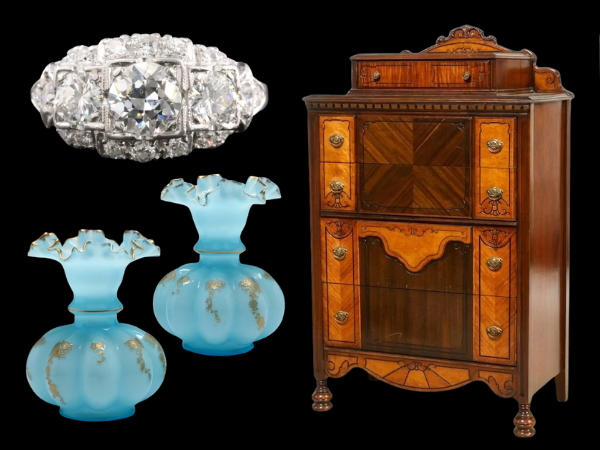 Echoes of the Past: Vintage & Antique Furniture, Fine Jewelry & Decorative Arts from Bygone Eras