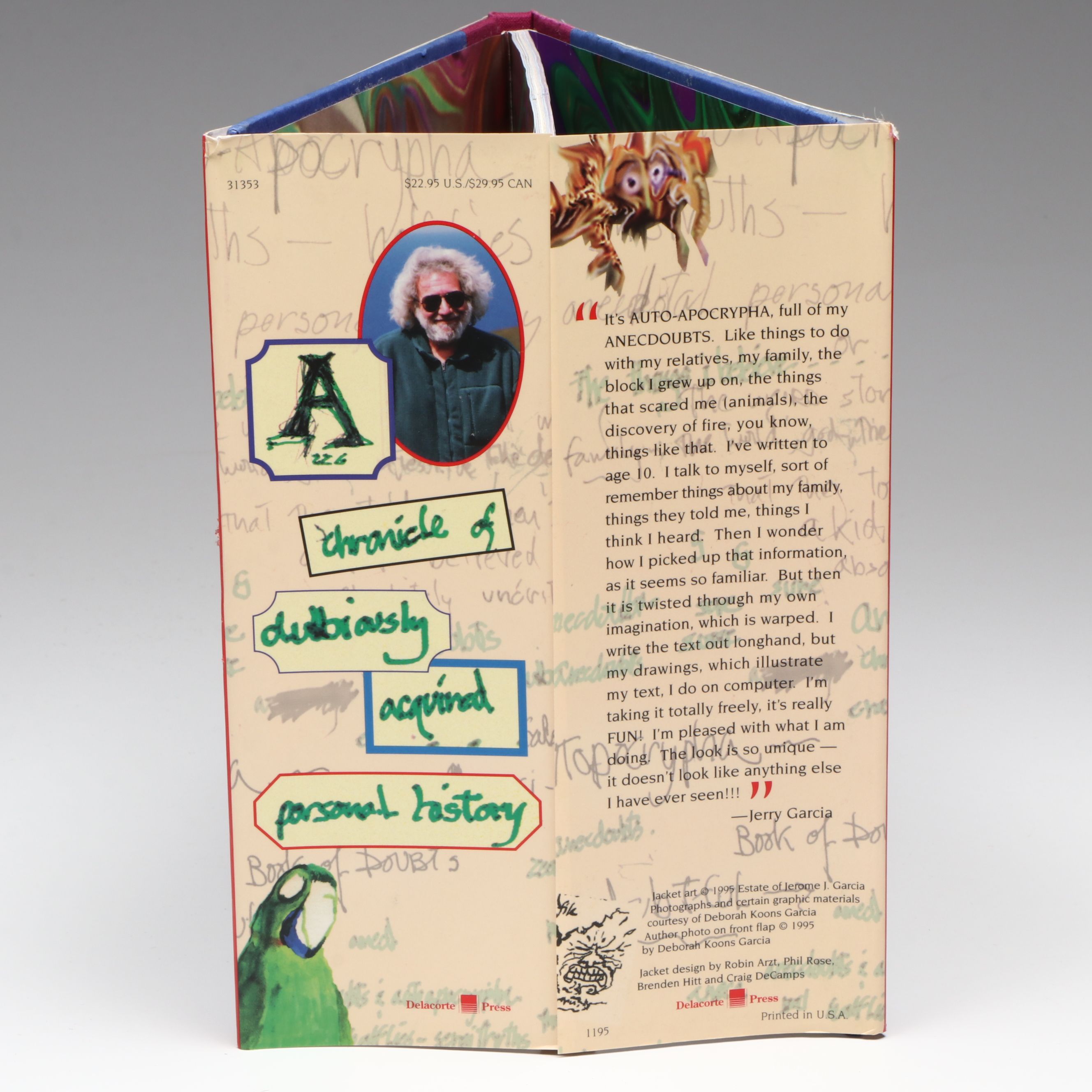 First Printing "Harrington Street" by Jerry Garcia, 1995