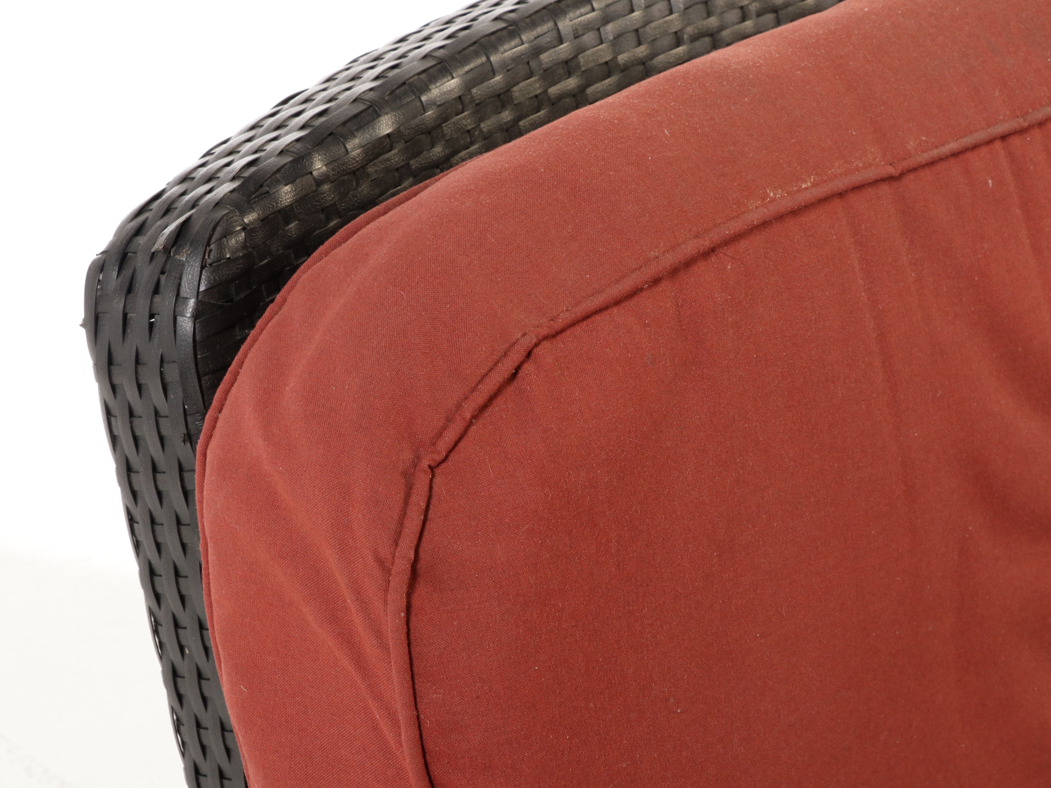 Pair of La-Z-Boy Outdoor All-Weather Resin Wicker Reclining Lounge Chairs
