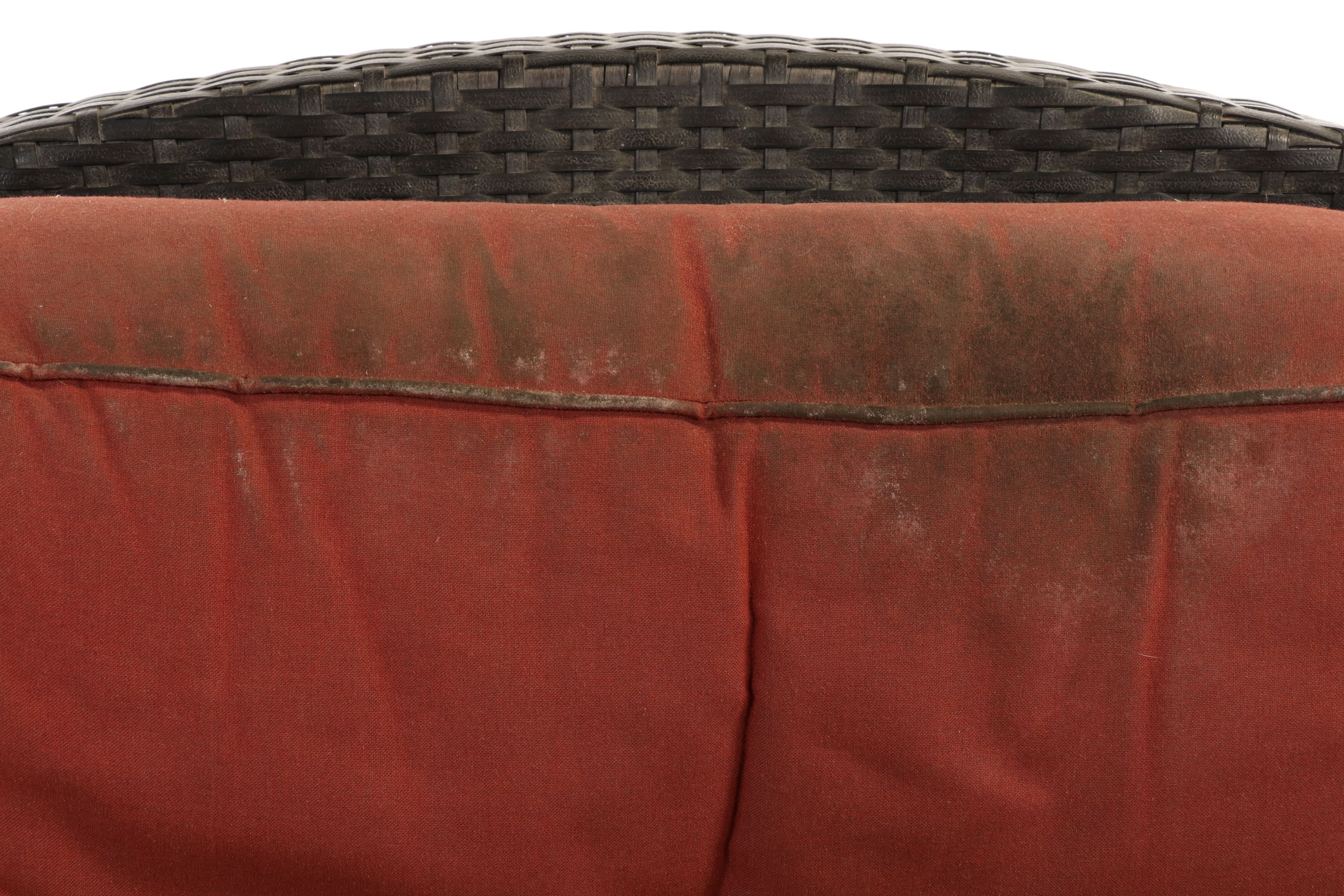 Pair of La-Z-Boy Outdoor All-Weather Resin Wicker Reclining Lounge Chairs