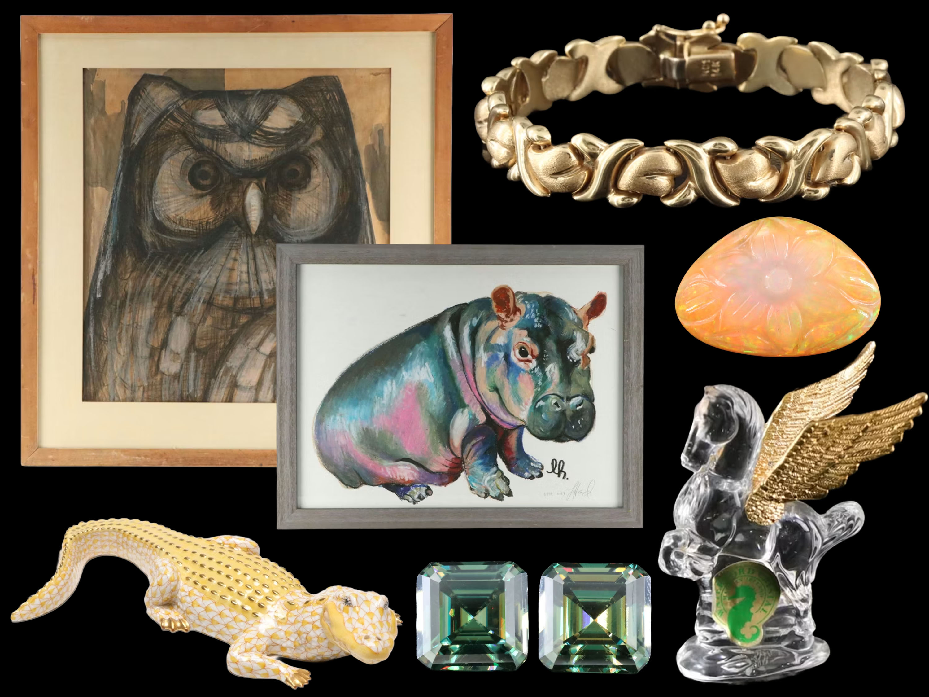 Nature's Symphony: Art, Gems & Captivating Wildlife from Land to Sea