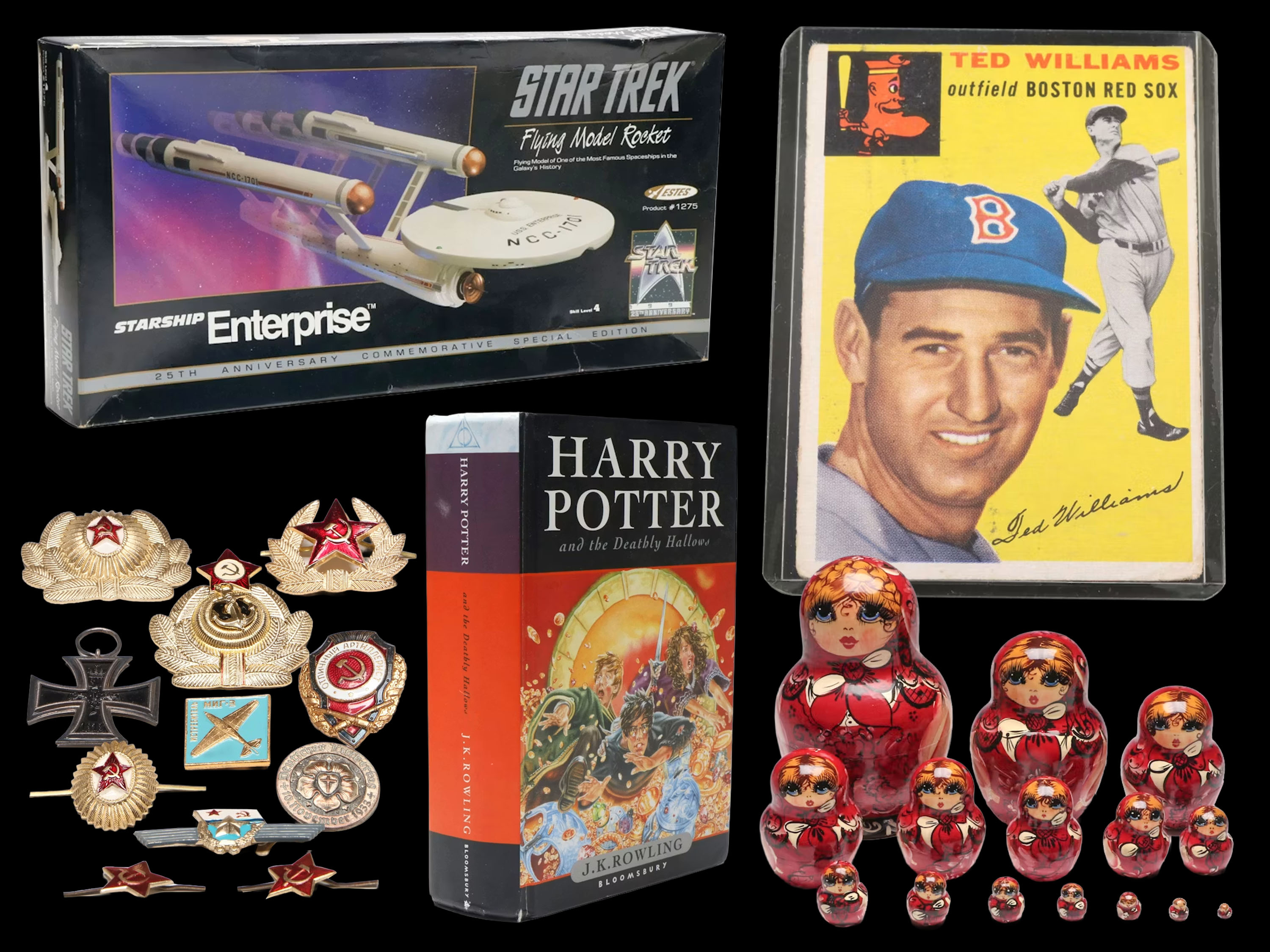 Legacy & Lore: Vintage Sports Memorabilia, Pop Culture Icons & Ephemera