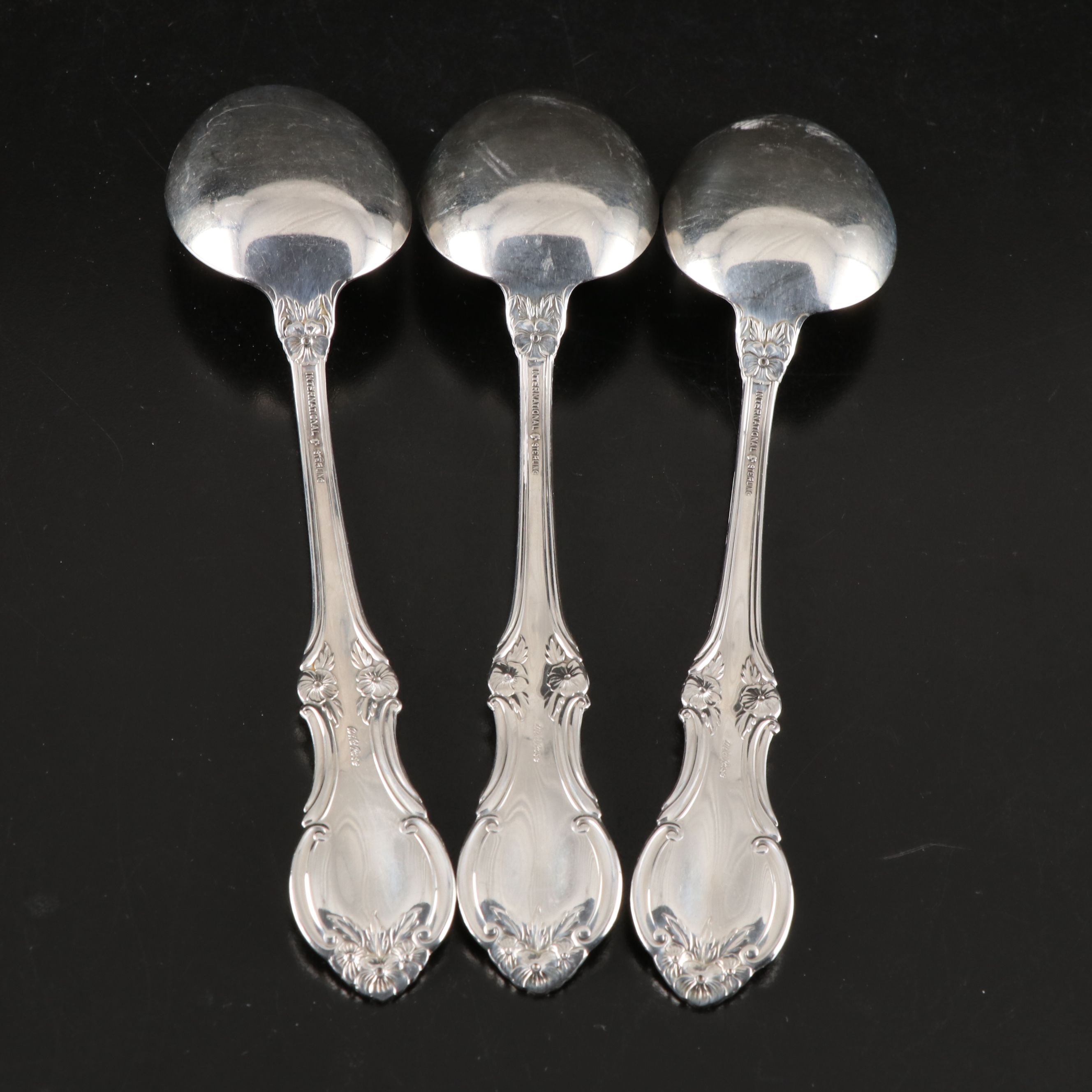 International Silver "Wild Rose" Sterling Silver Flatware, 1948 - 2009