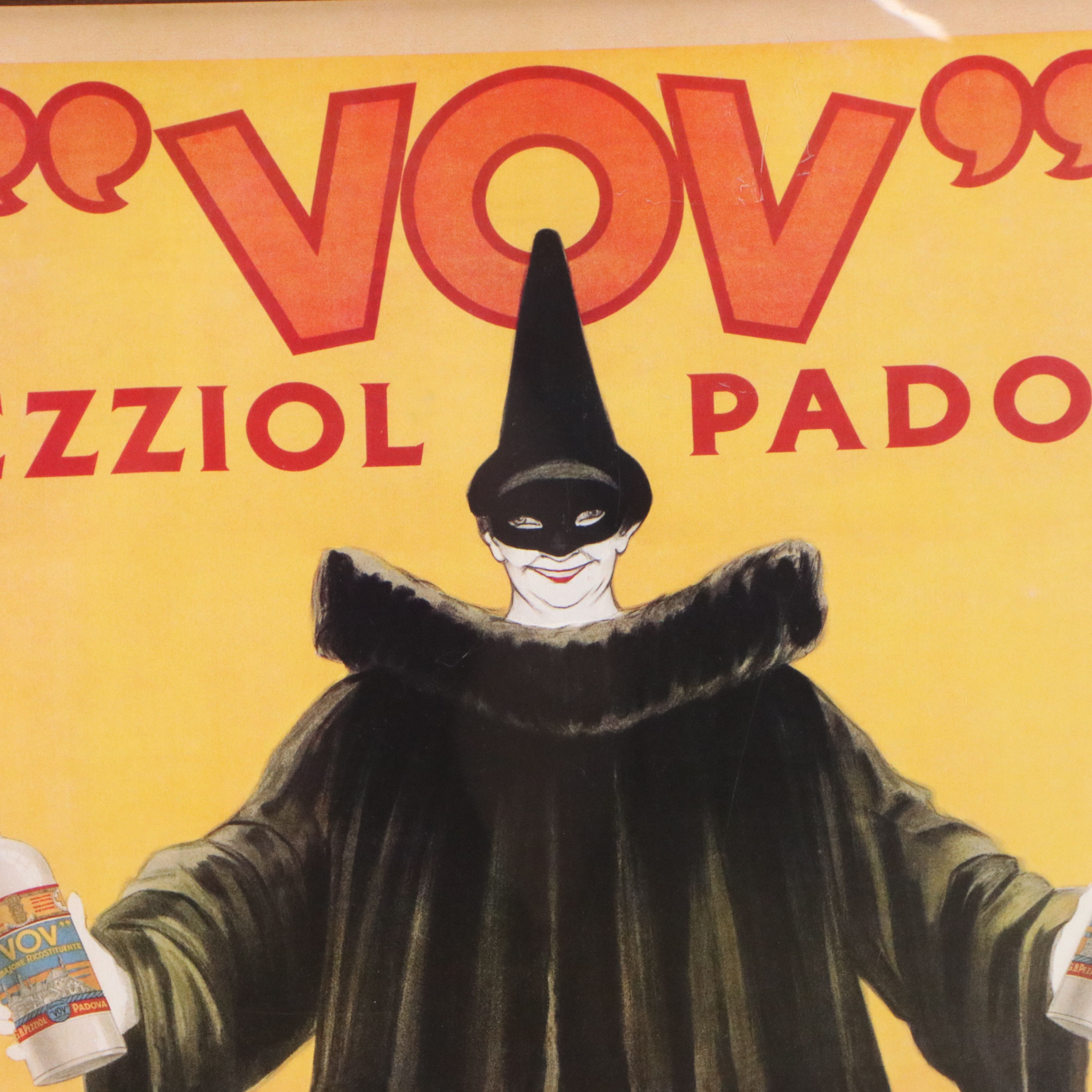 After Leonetto Cappiello Offset Lithograph Poster "Vov," 21st Century